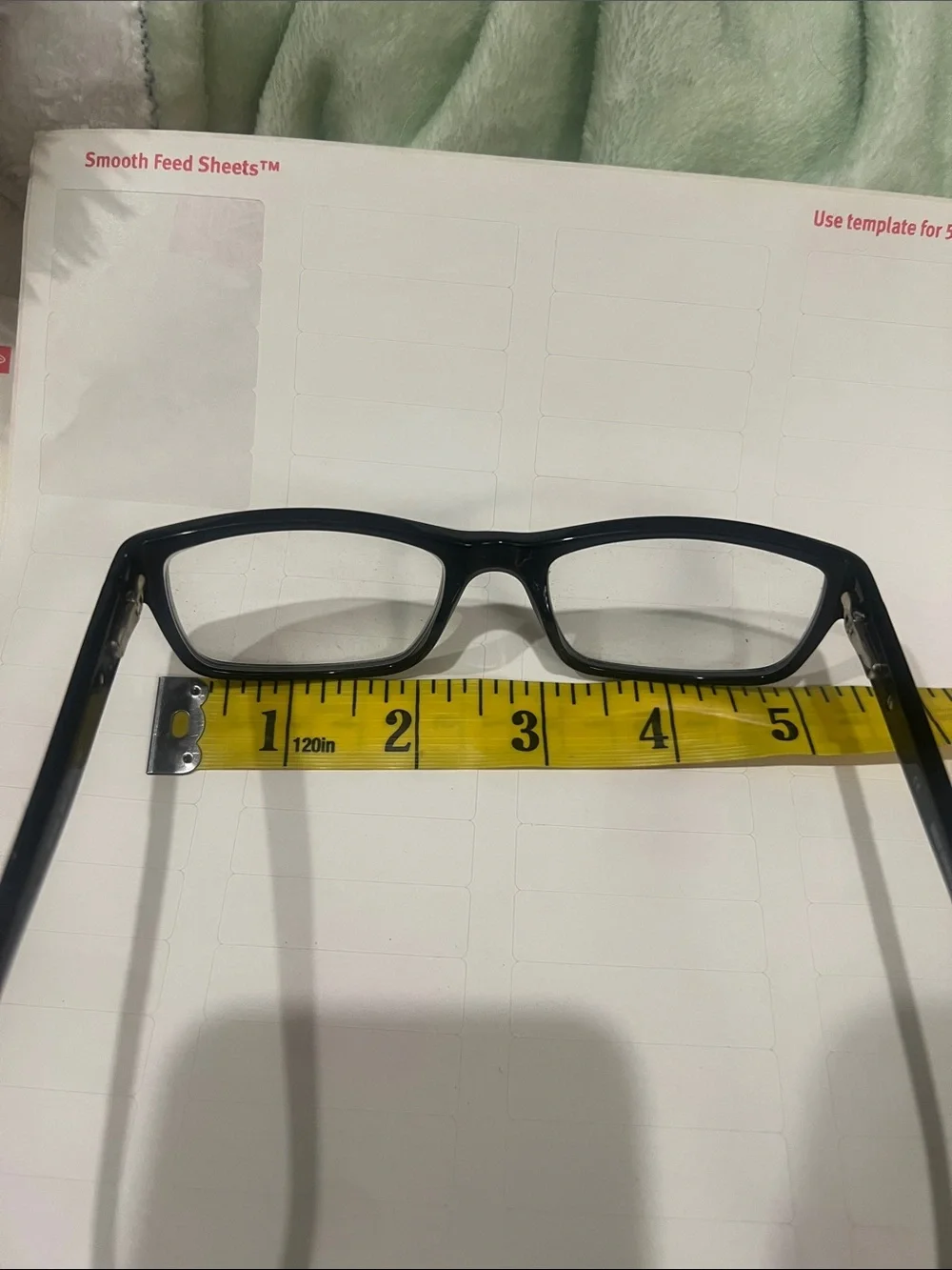 Harley Davidson Classic Black Rectangular glasses